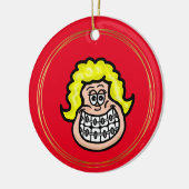 Meisje met Ornament van races (Links)