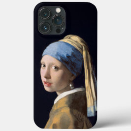 Meisje met parel oorbel 1665 Johannes Vermeer iPhone 13 Pro Max Hoesje