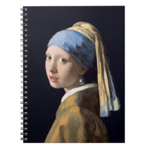 Meisje met parel oorbel 1665 Johannes Vermeer Notitieboek