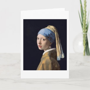 Meisje met parelmoeras - Johannes Vermeer Kaart