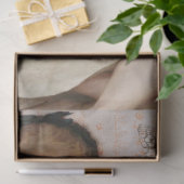 meisje met perzikenRozen ontkoppelen Tissuepapier (Geschenk)