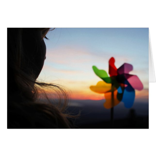 Meisje met Pinwheels (Voorkant Horizontaal)