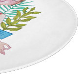 Meisje met Planten Snijplank (Hoek)