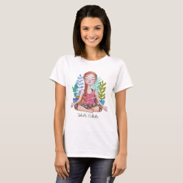 Meisje met Planten T-shirt