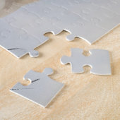 meisje met rendieren legpuzzel (Zijkant)