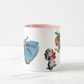 meisje met Schattigee hond: Schattig Mok (Midden)