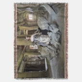 Meisje met speelgoed deken (Voorkant Verticaal)