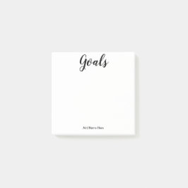 Meisje Modern Gezellige Doelen Post-it® notes, 3"x Notes