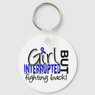 Meisje onderbroken 2 Reumatoïde artritis Sleutelhanger