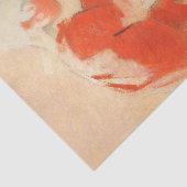 Meisje op de zand, Helene Schjerfbeck Tissuepapier (Detail)