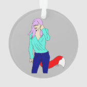 meisje ornament (achterkant)