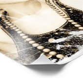  meisje, oud foto-effect foto afdruk (Hoek)