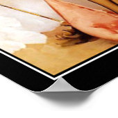 Meisje Pin-up klassiek Poster (Hoek)