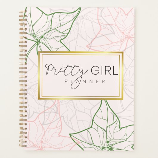  meisje planner (Voorkant)