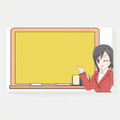 Meisje Post-it® Notes (Voorkant)