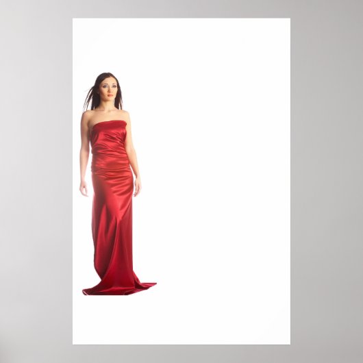 meisje poster (Voorkant)