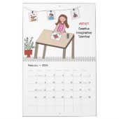 Meisje Power 2025 Kalender (Medium Size) (Feb 2026)
