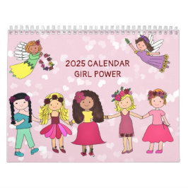 Meisje Power 2025 Kalender (Medium Size)