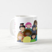 Meisje Power | Vrouwen Celebration koffie mok (Voorkant links)