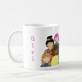 Meisje Power | Vrouwen Celebration koffie mok (Links)