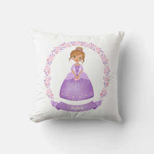 Meisje Prinses Kussen