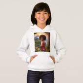 Meisje Pullover Hoodie (Voorkant volledig)
