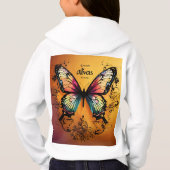 Meisje Pullover Hoodie (Achterkant)
