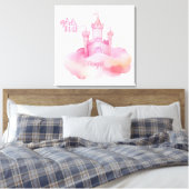 Meisje Regel aanpasbaar Canvas Afdruk (Insitu (Slaapkamer))