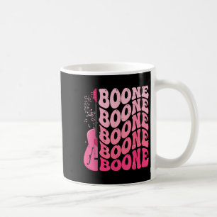 Meisje Retro Boone Groovy Bloem Eerste Naam Persoo Koffiemok