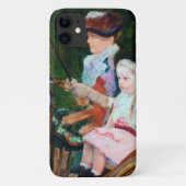 Meisje Riding a Carriage, Mary Cassatt Case-Mate iPhone Case (Achterkant)