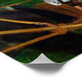 Meisje Riding a Carriage, Mary Cassatt Poster (Hoek)