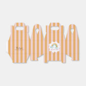 Meisje Schattigee Paarse Waterverf Rainbow Baby Ve Bedankdoosjes (Uitgevouwen)