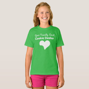Meisje Scout Cookie Seller Shirt