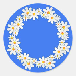 Meisje Scout Daisy Ronde Sticker