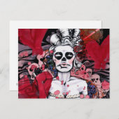 "Meisje" serie Briefkaart (Voorkant / Achterkant)