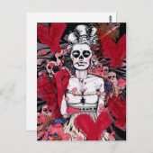 "Meisje" serie Briefkaart (Voorkant / Achterkant)