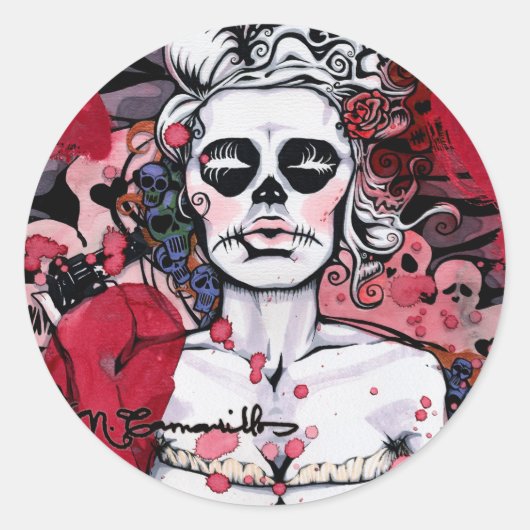 "Meisje" serie Stickers (Voorkant)