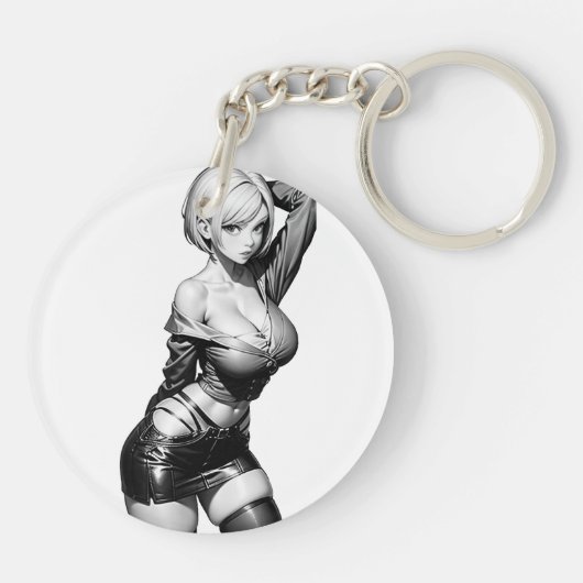 Meisje Sleutelhanger (Achterkant)