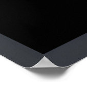 meisje stretching poster (Hoek)