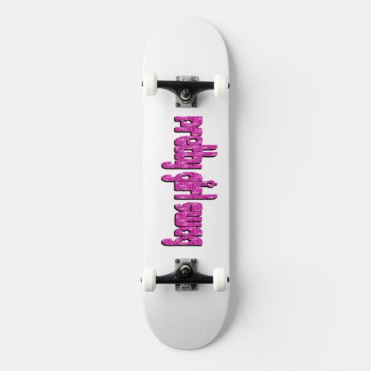 meisje Swagger Skateboard (Voorkant)