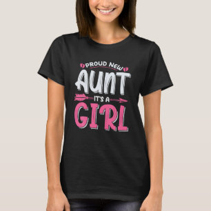 Meisje tante est 2024 om cadeaus eerste keer meisj t-shirt