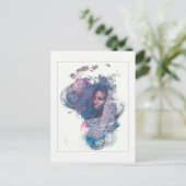 Meisje uit Afrika Briefkaart (Staand voorkant)