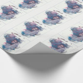 Meisje uit Afrika Cadeaupapier (Hoek)