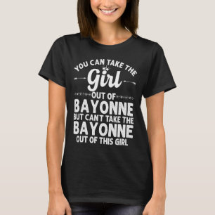 Meisje uit Bayonne Nj New Jersey Huis Roots VS T-shirt