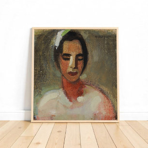 Meisje uit Californië, Helene Schjerfbeck Poster