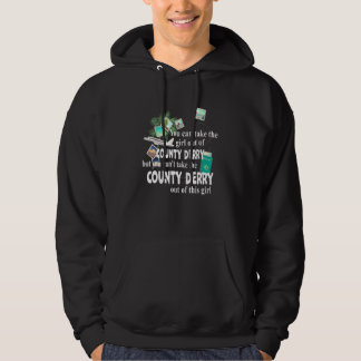 Meisje uit County Derry  Patriotisch meisje uit Co Hoodie
