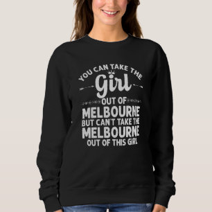 Meisje uit Melbourne FL Florida Grappige Home Root Trui