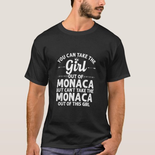 Meisje uit Monaca Pa Pennsylvania Funny Home Roo T-shirt (Voorkant)