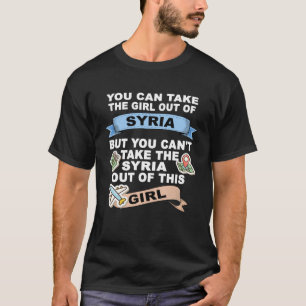 Meisje uit Syrië Verhuizing uit Syrië T-shirt