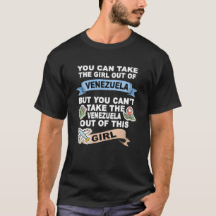 Meisje uit Venezuela Verhuizing uit Venezuela T-shirt